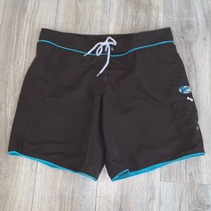 Point Conception brown board shorts